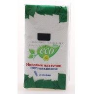 Платочки носовые русалочка eco line 2-х сл. 10шт