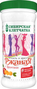 Клетчатка ржаная сибирская с фруктами 350г