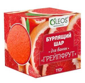 Бурлящий шар Грейпфрут Oleos 110г