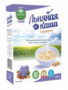 Каша льняная Диета с кунжутом Алфит плюс, 400г